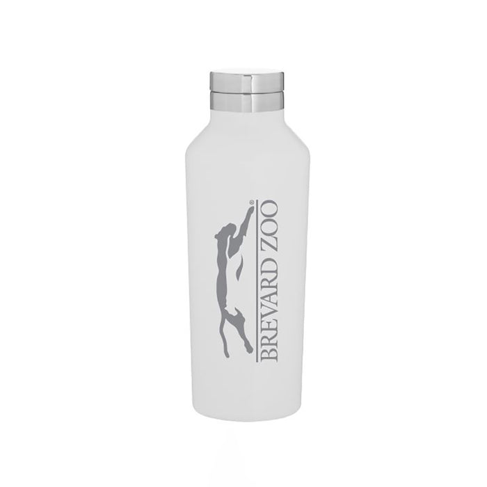 Brevard Zoo Logo Stainless Steel Water Bottle