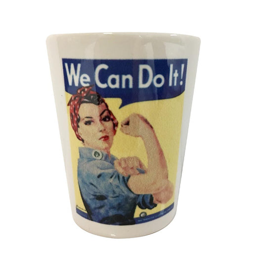 Rosie the Riveter Shot Glass