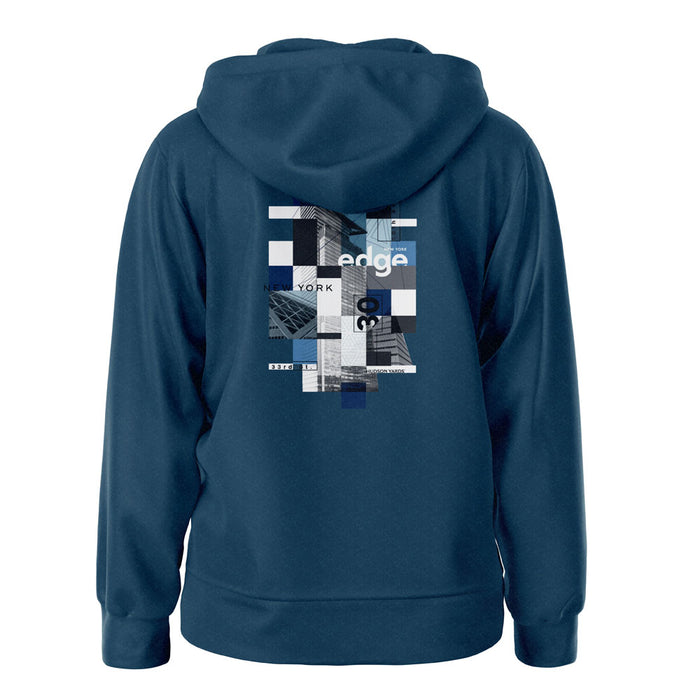 Hudson Yards City Icon Zip-Up Hooded Sweatshirt