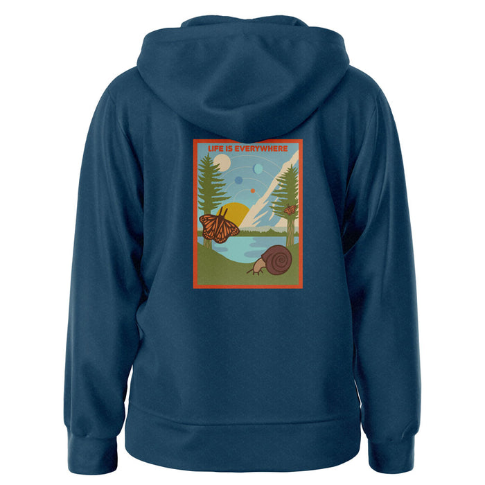 Oregon Museum of Science and Industry Ecosystem Zip-Up Hooded Sweatshirt
