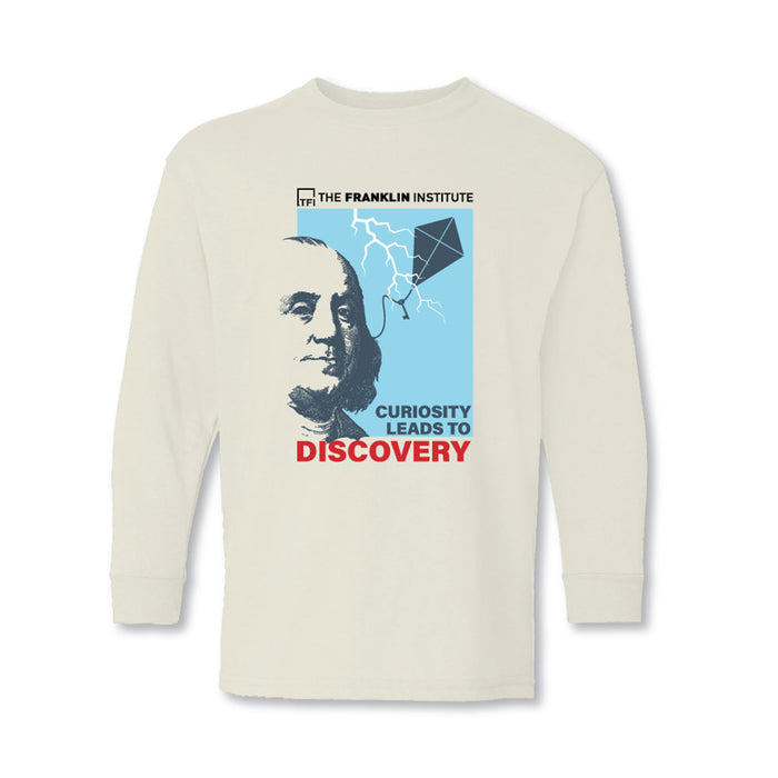 The Franklin Institute Ben Franklin Youth Long Sleeve T-Shirt