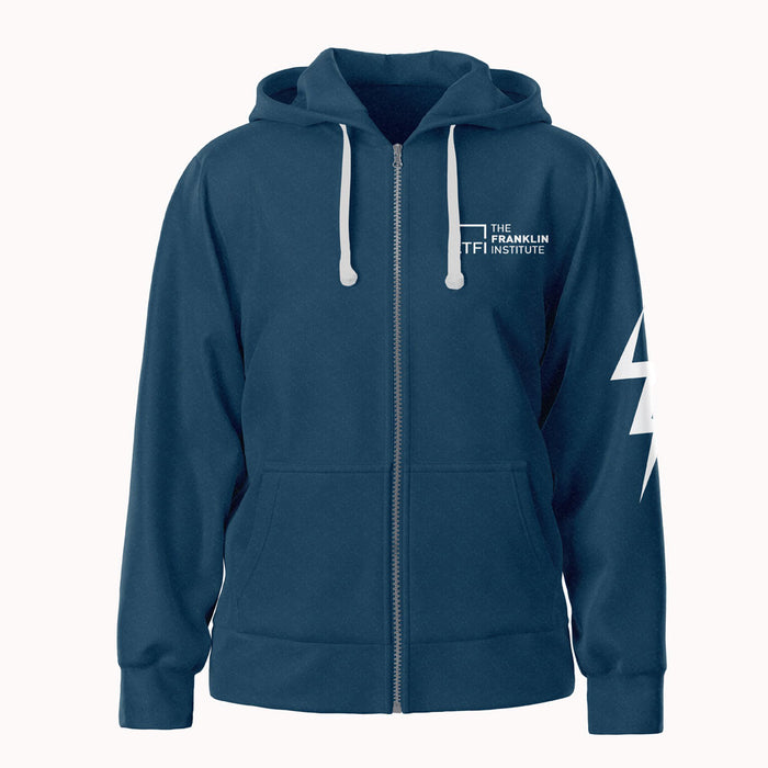 The Franklin Institute Bolt Zip Hooded Sweatshirt