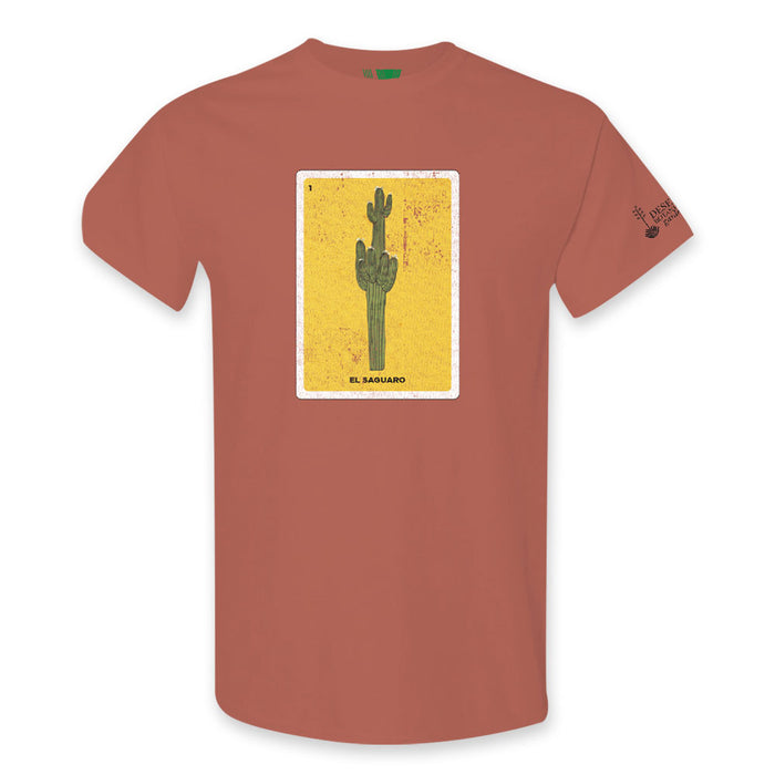 Desert Botanical Garden Loteria Saguaro Card T-Shirt