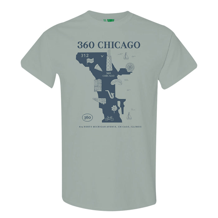 360 Chicago Magnificent Mile T-Shirt