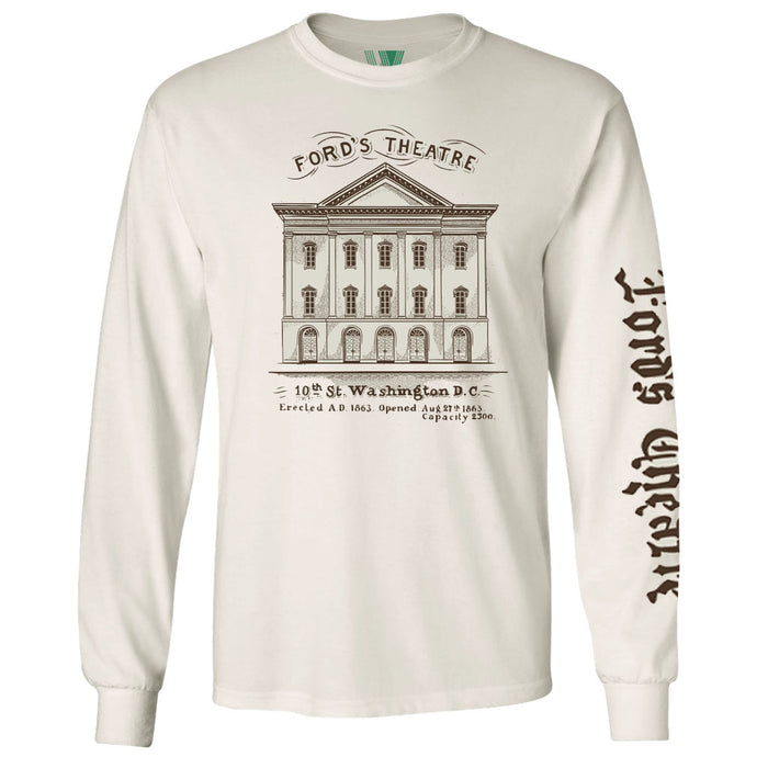Ford's Theatre Building Long Sleeve T-Shirt