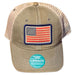 American Flag Trucker Ball Cap Hat