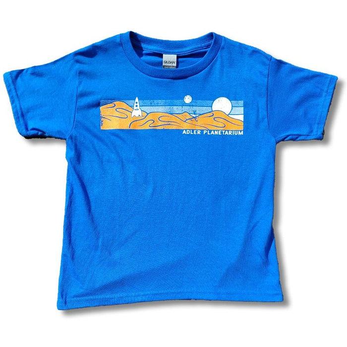 Mars Landscape Kids Tee - Adler Planetarium Souvenir Clothing