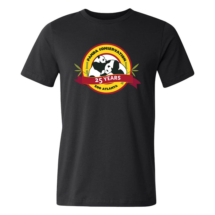 Zoo Atlanta 25th Anniversary Black Panda T-Shirt